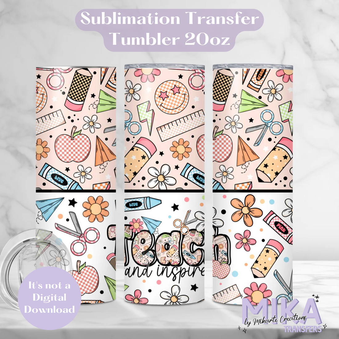 Teacher | Tumbler Sublimation Transfer