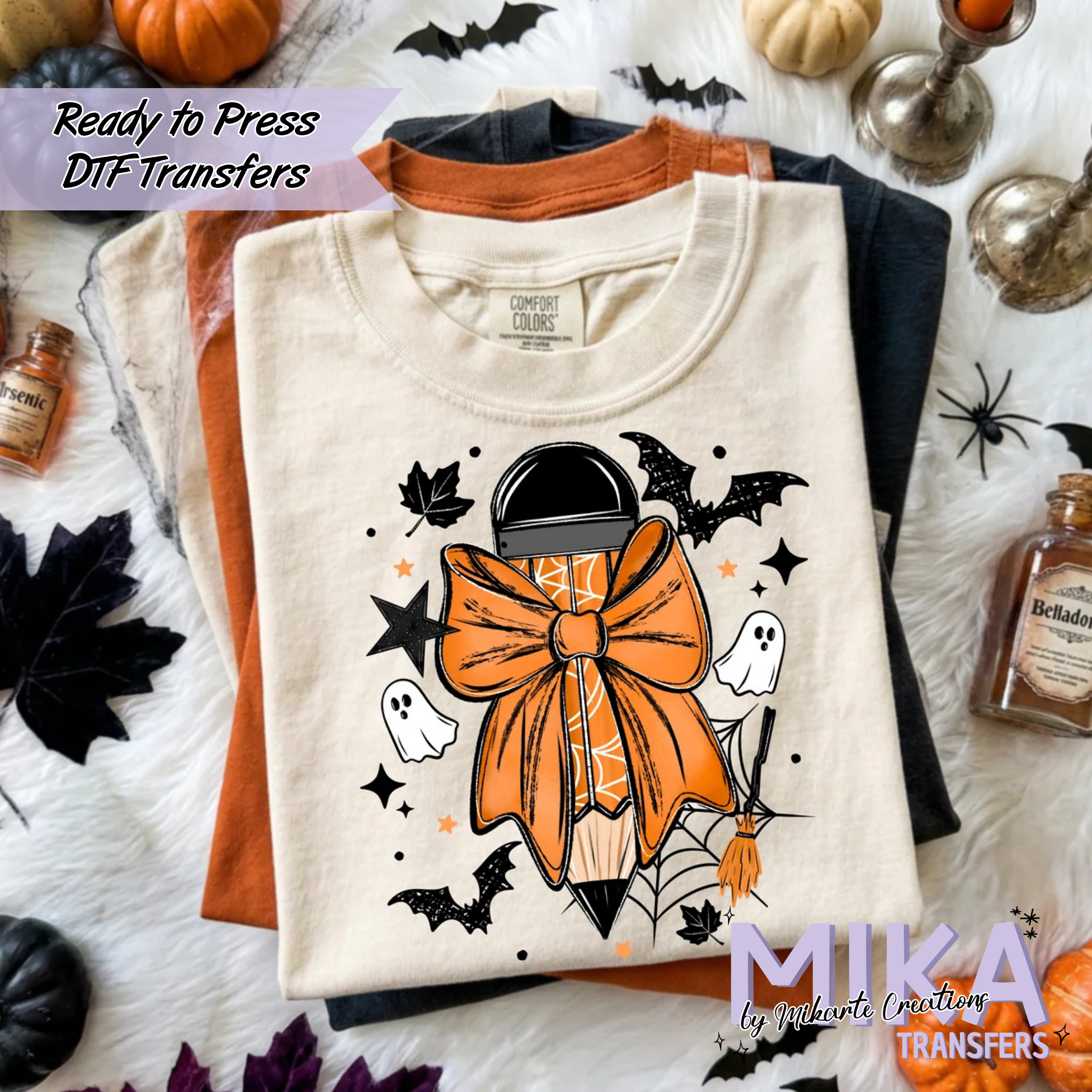 Spooky Pencil | DTF Transfer