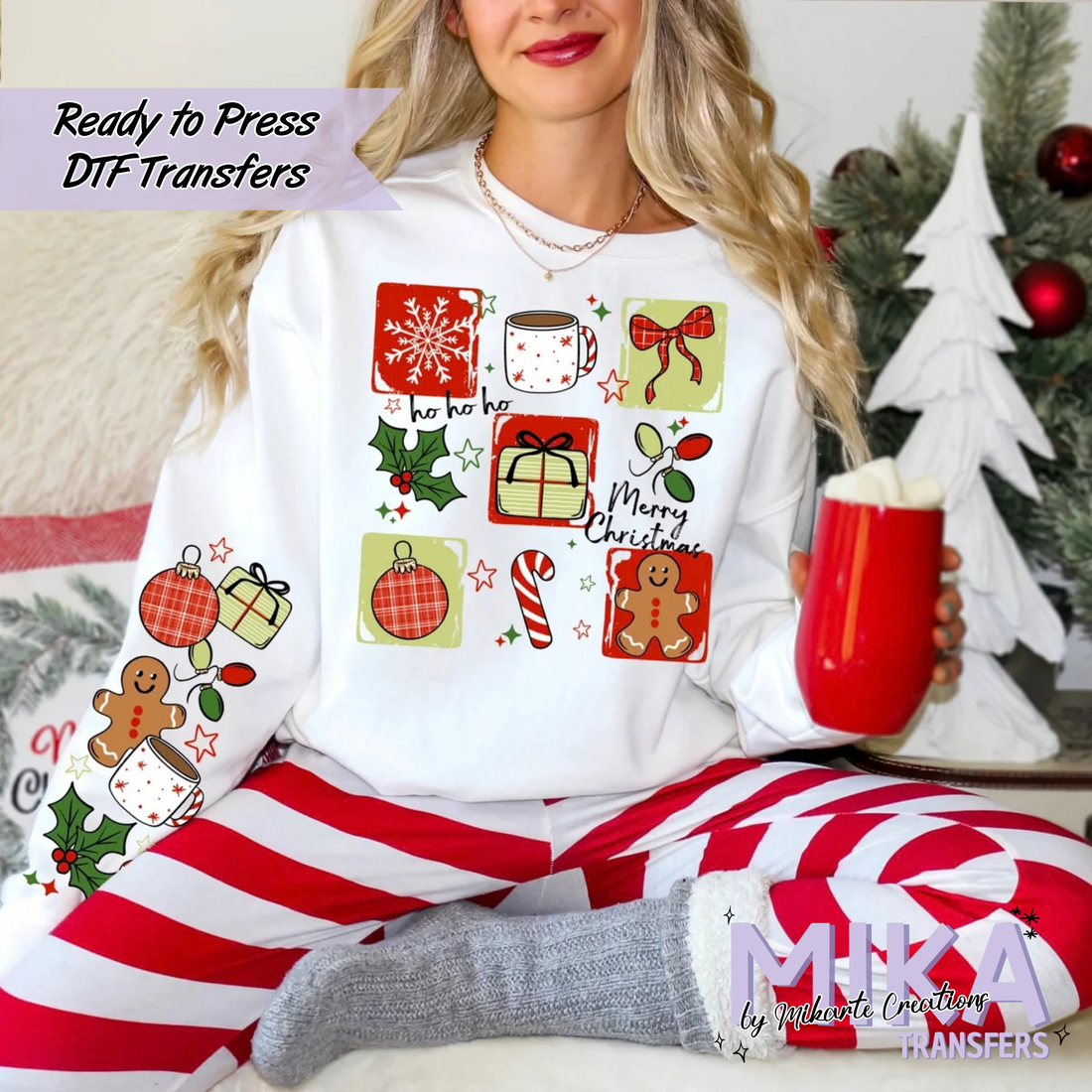 Christmas Collage | DTF Transfer
