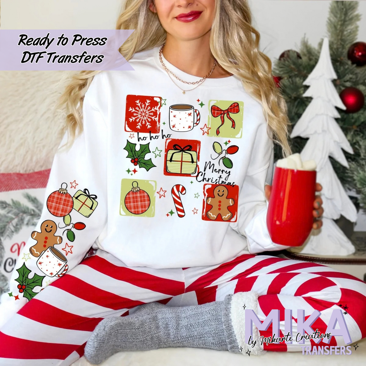 Christmas Collage | DTF Transfer