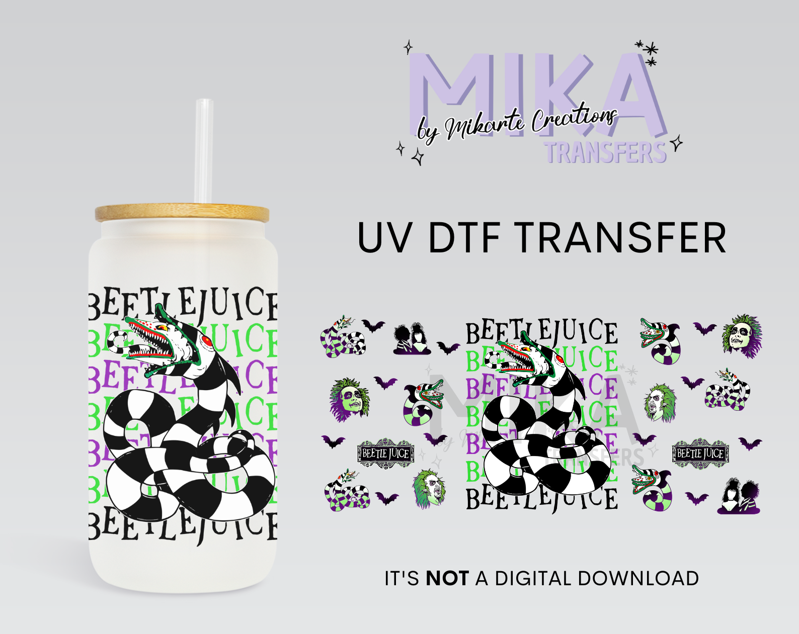 Halloween Movie | UV DTF Wrap