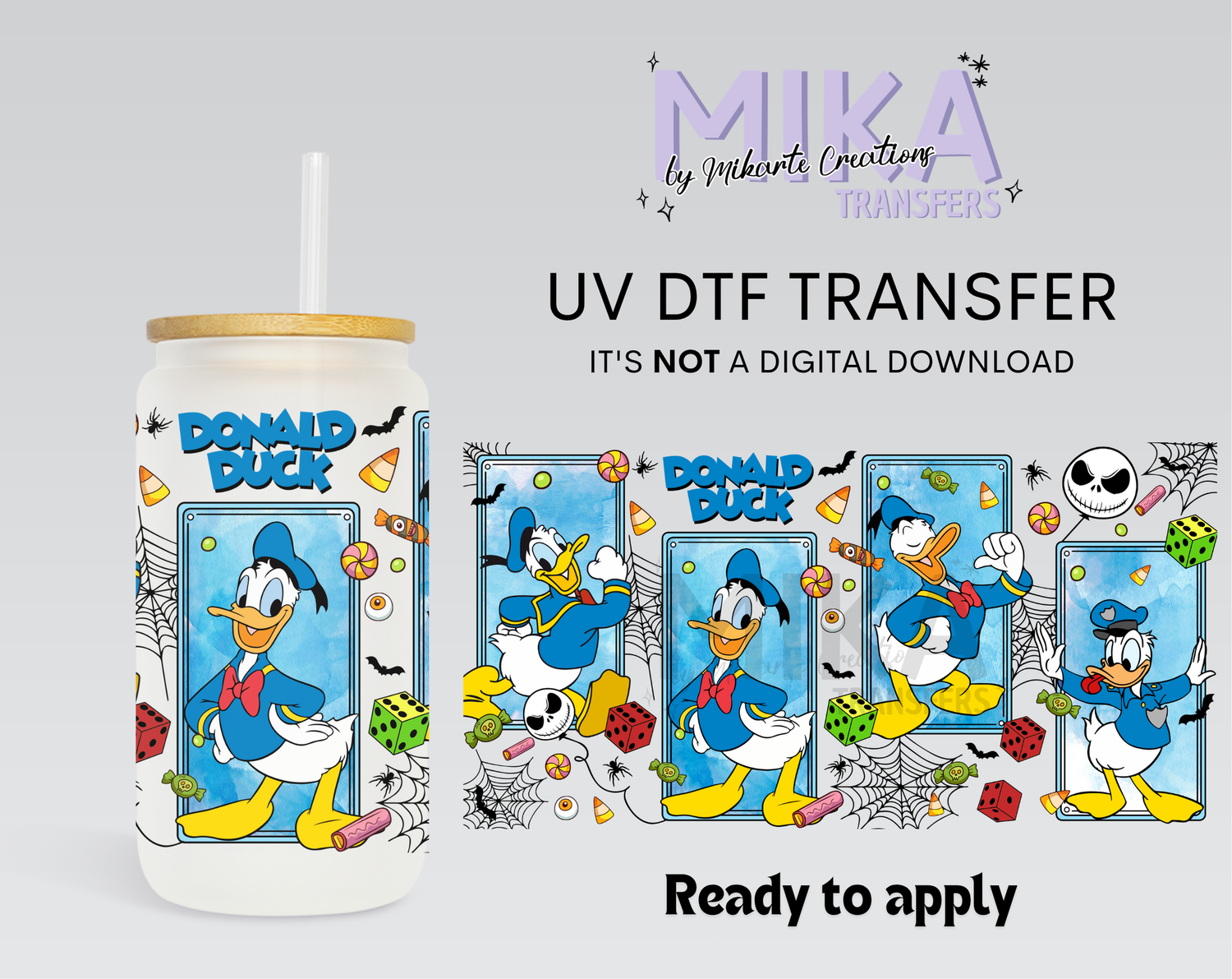 Halloween Boy Duck | UV DTF