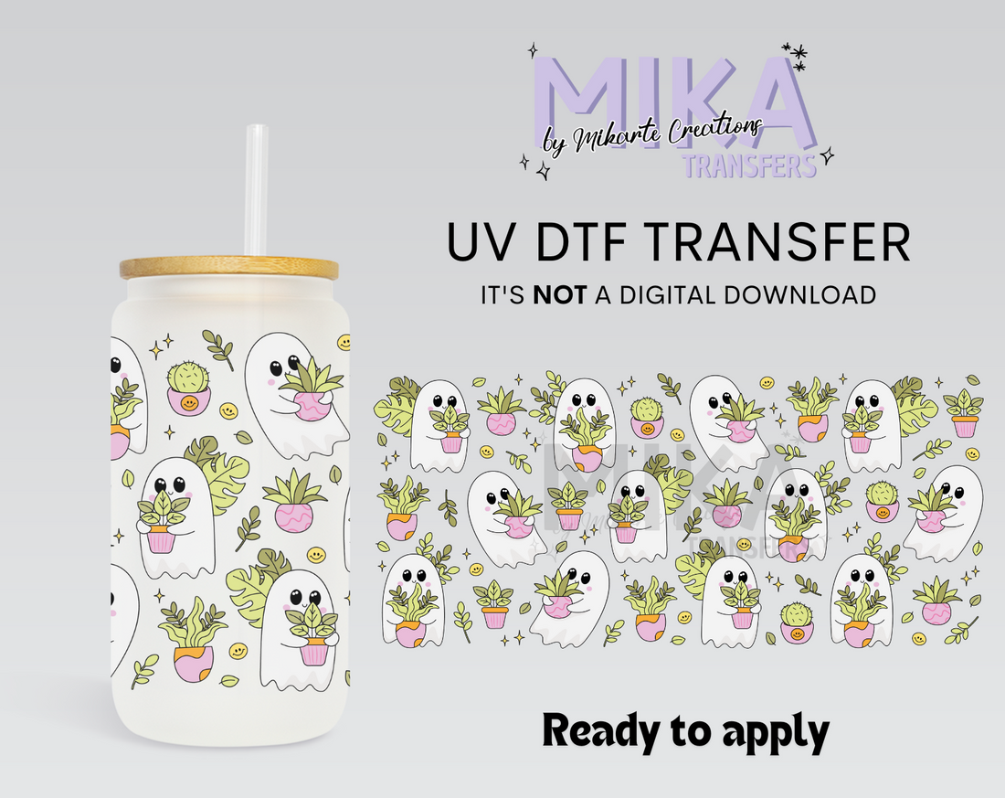 Plants And Ghosts | UV DTF