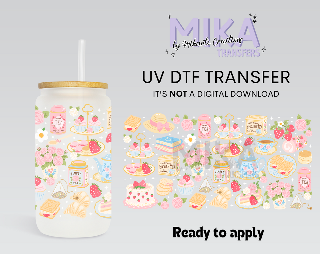 Afternoon Tea | UV DTF