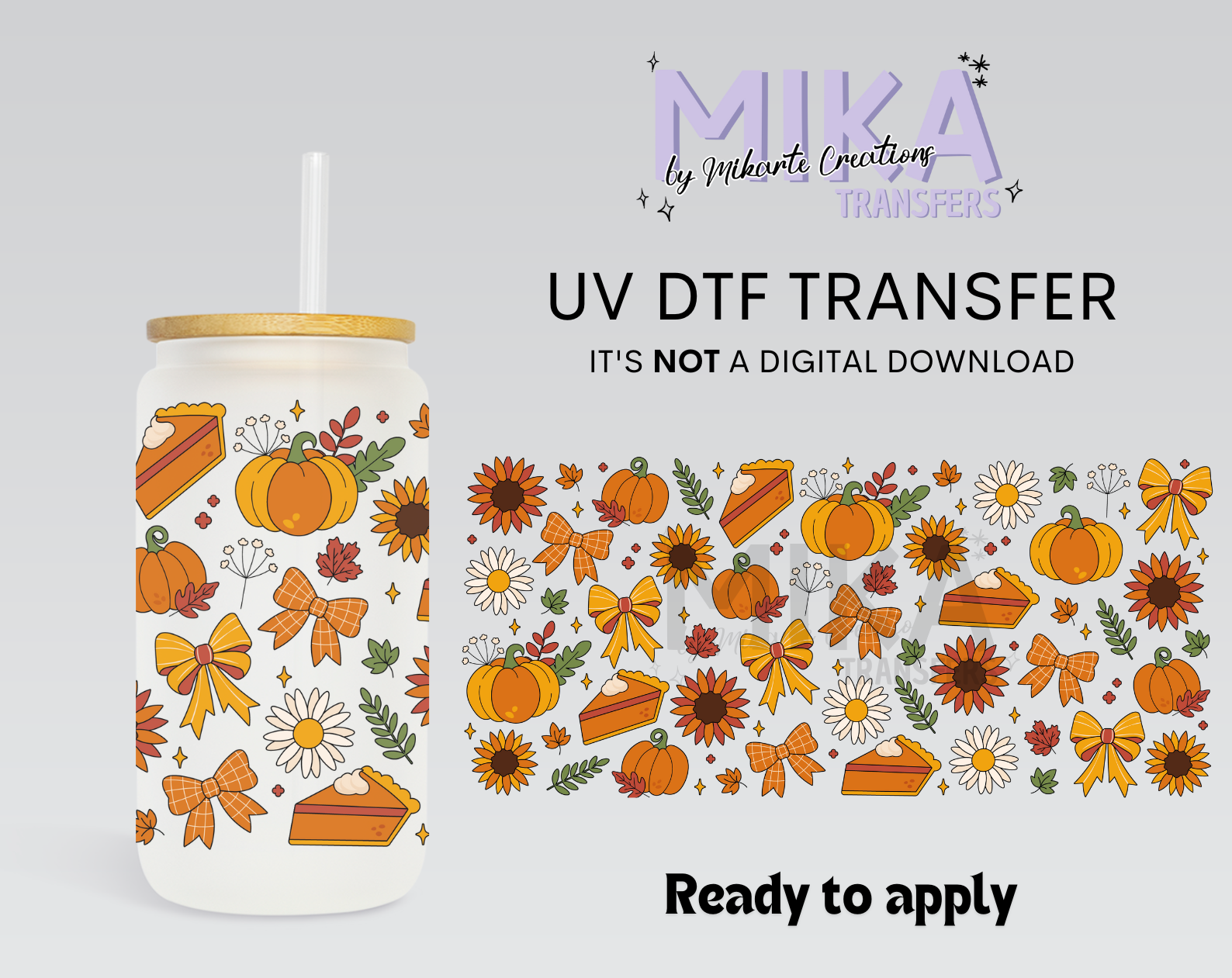 Fall Things | UV DTF