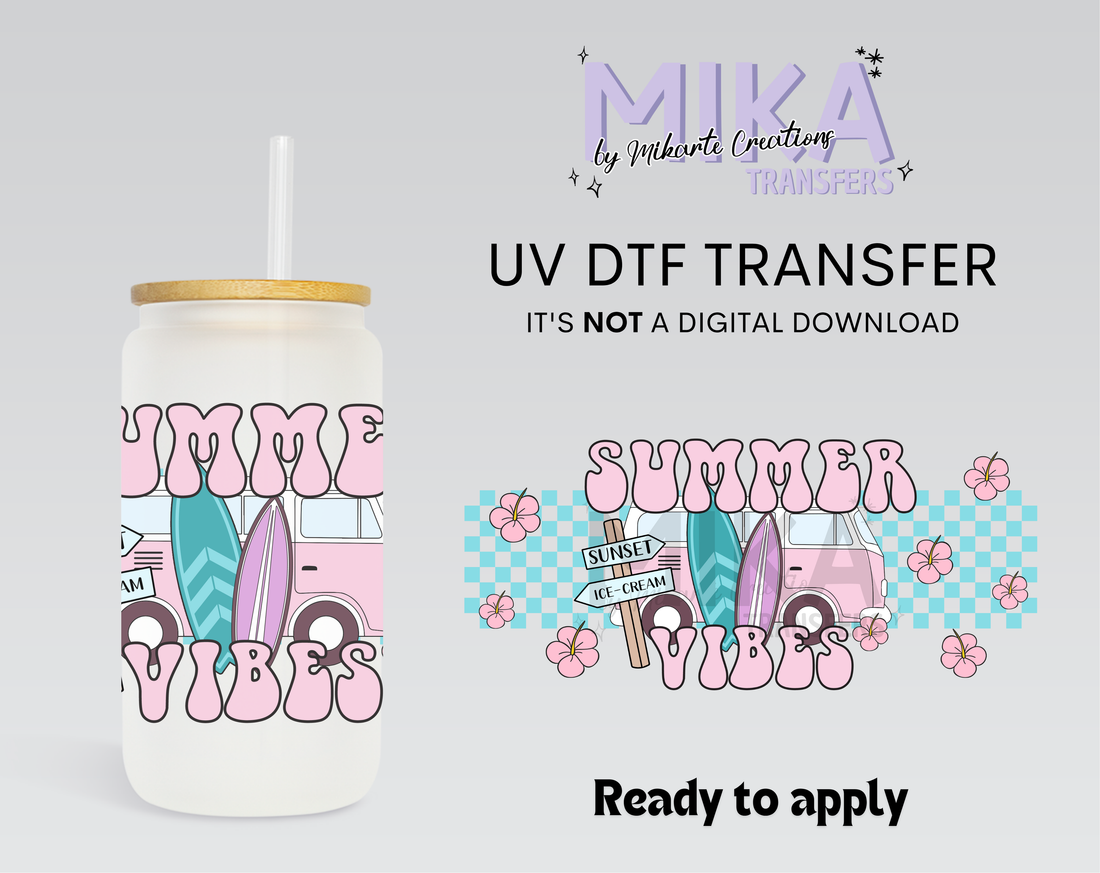 Summer beach | UV DTF