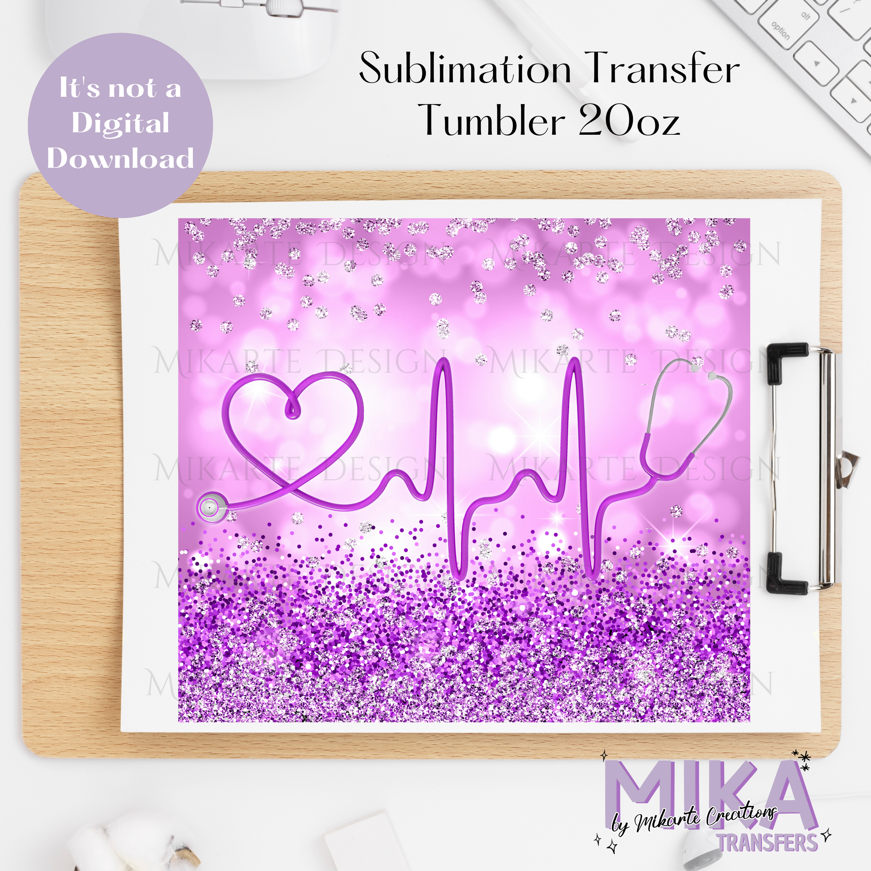 Nurse | Tumbler Sublimation Transfer