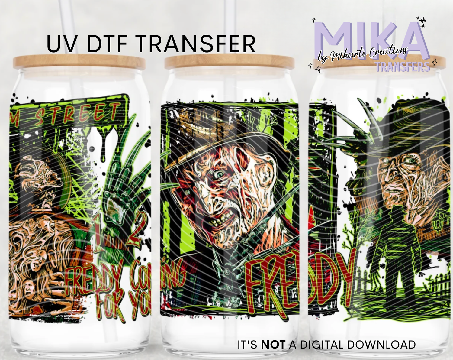 Elm Street | UV DTF