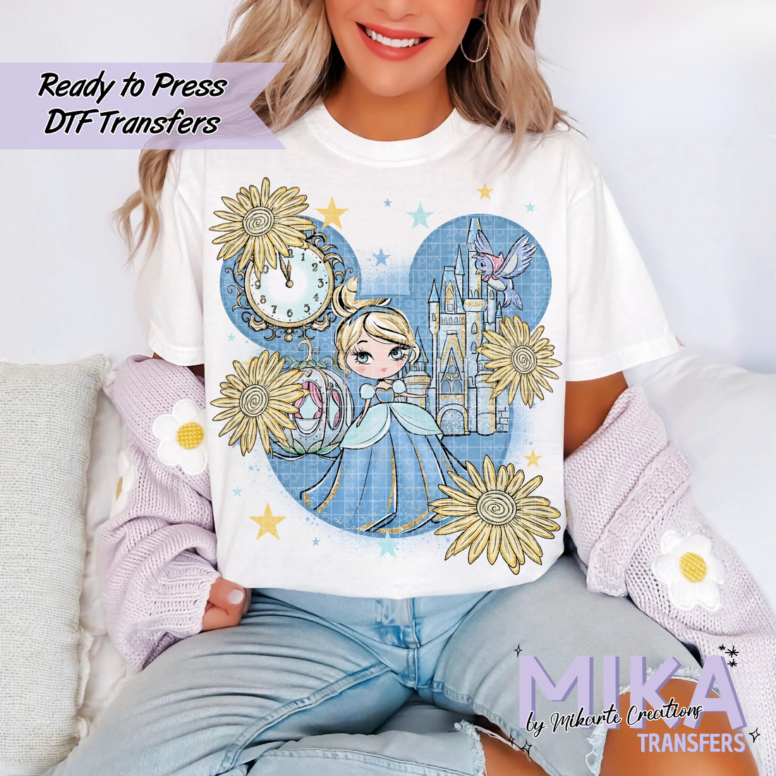 Princess Mouse | DTF Transfer