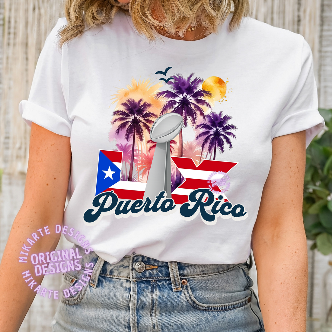 Puerto Rico Super Bowl | PNG Digital Design