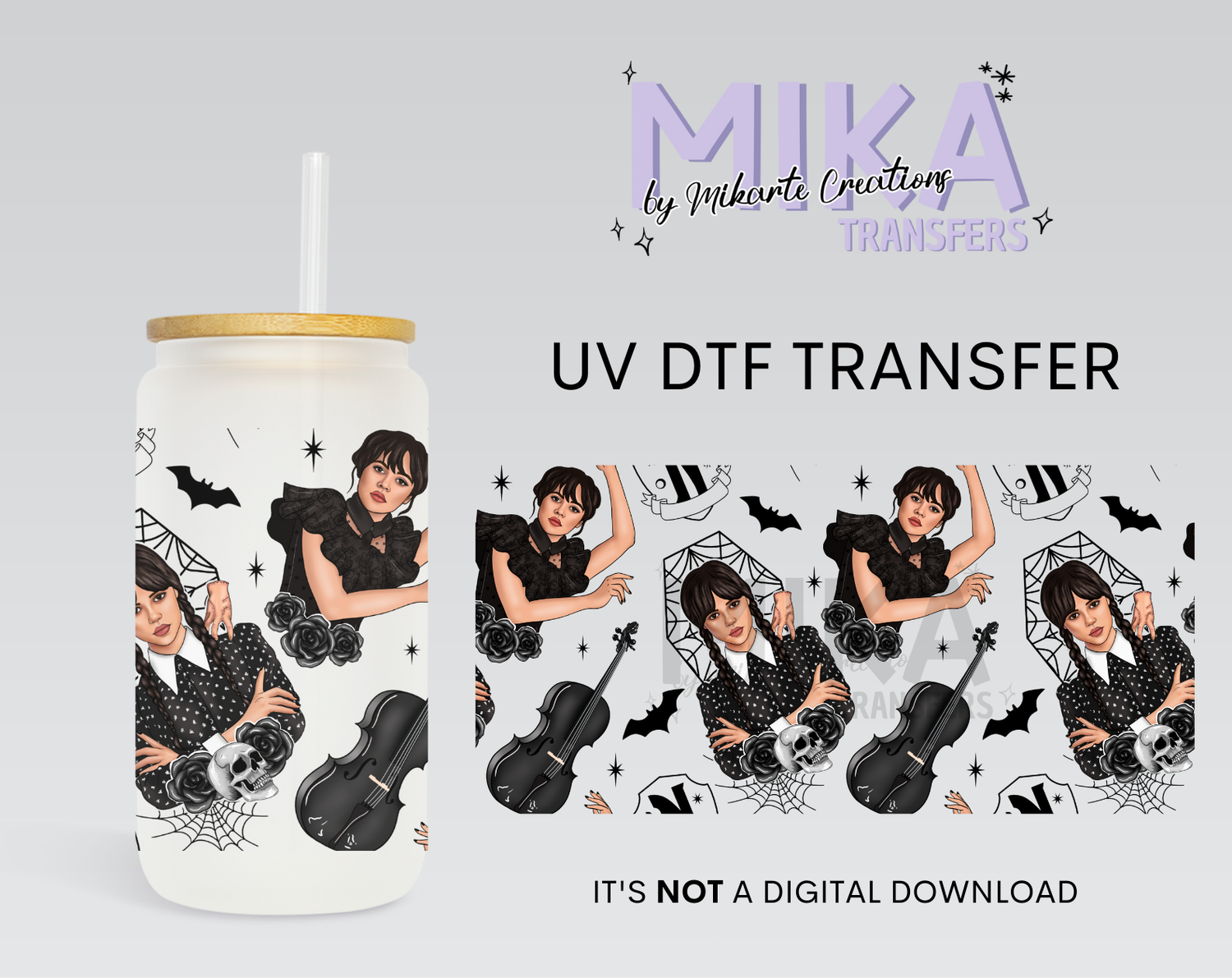 Merlina | UV DTF Wrap