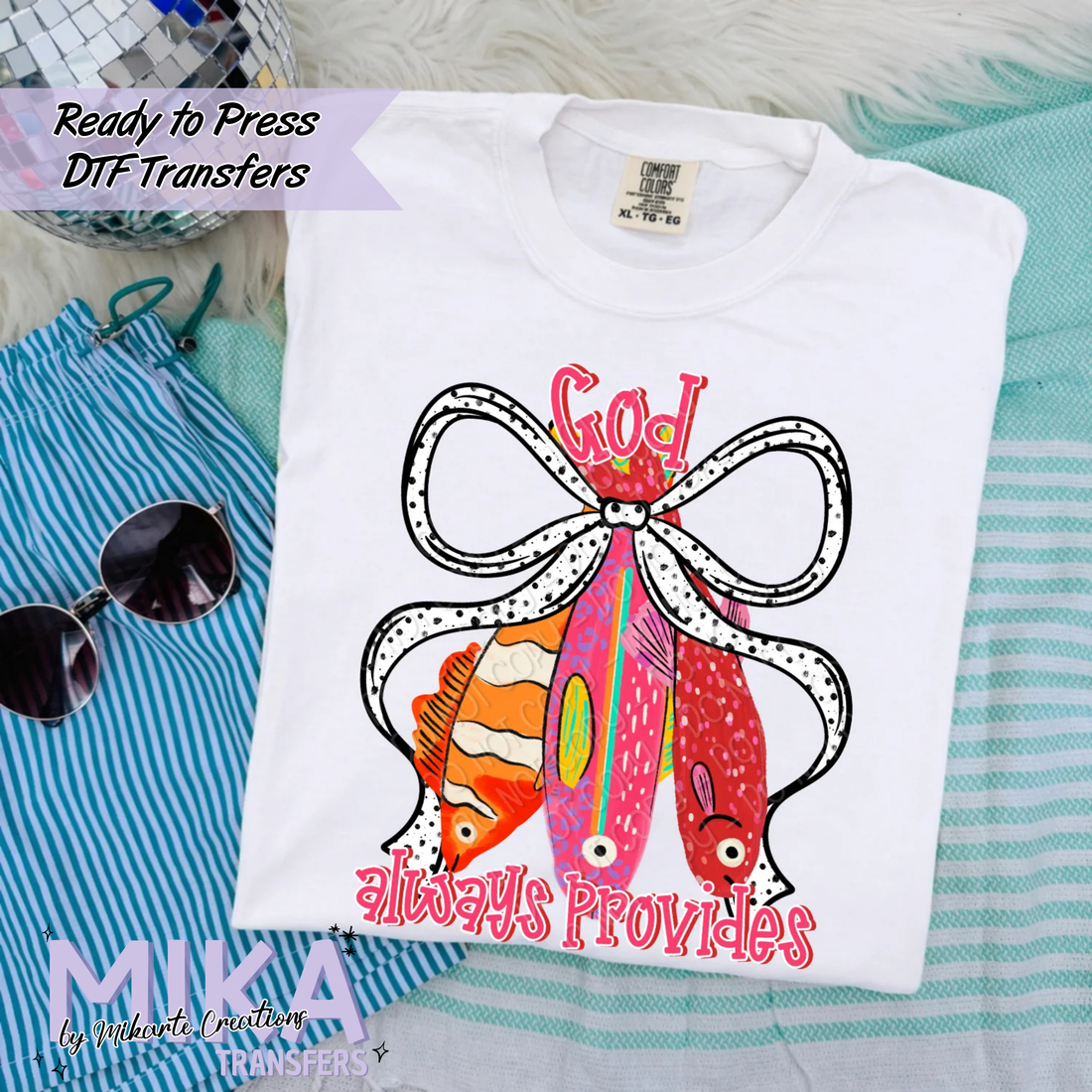 God Always Provides | DTF transfers