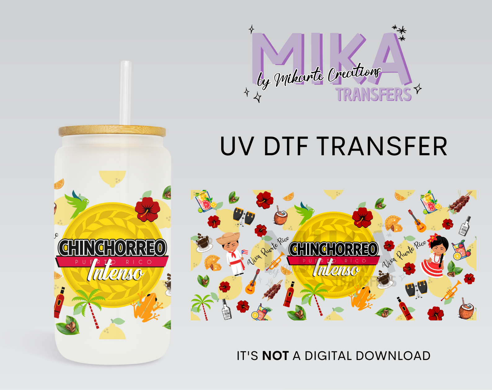 Chinchorreo Intenso | UV DTF Wrap