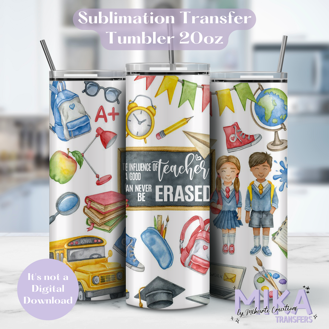 Teacher | Tumbler Sublimation Transfer
