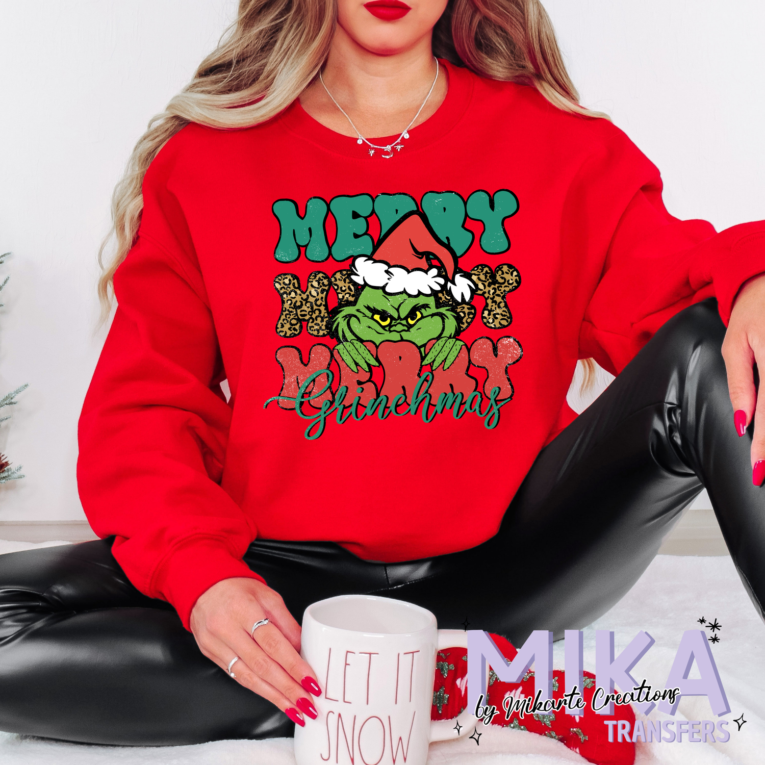 Merry Grinchmas | DTF Transfer