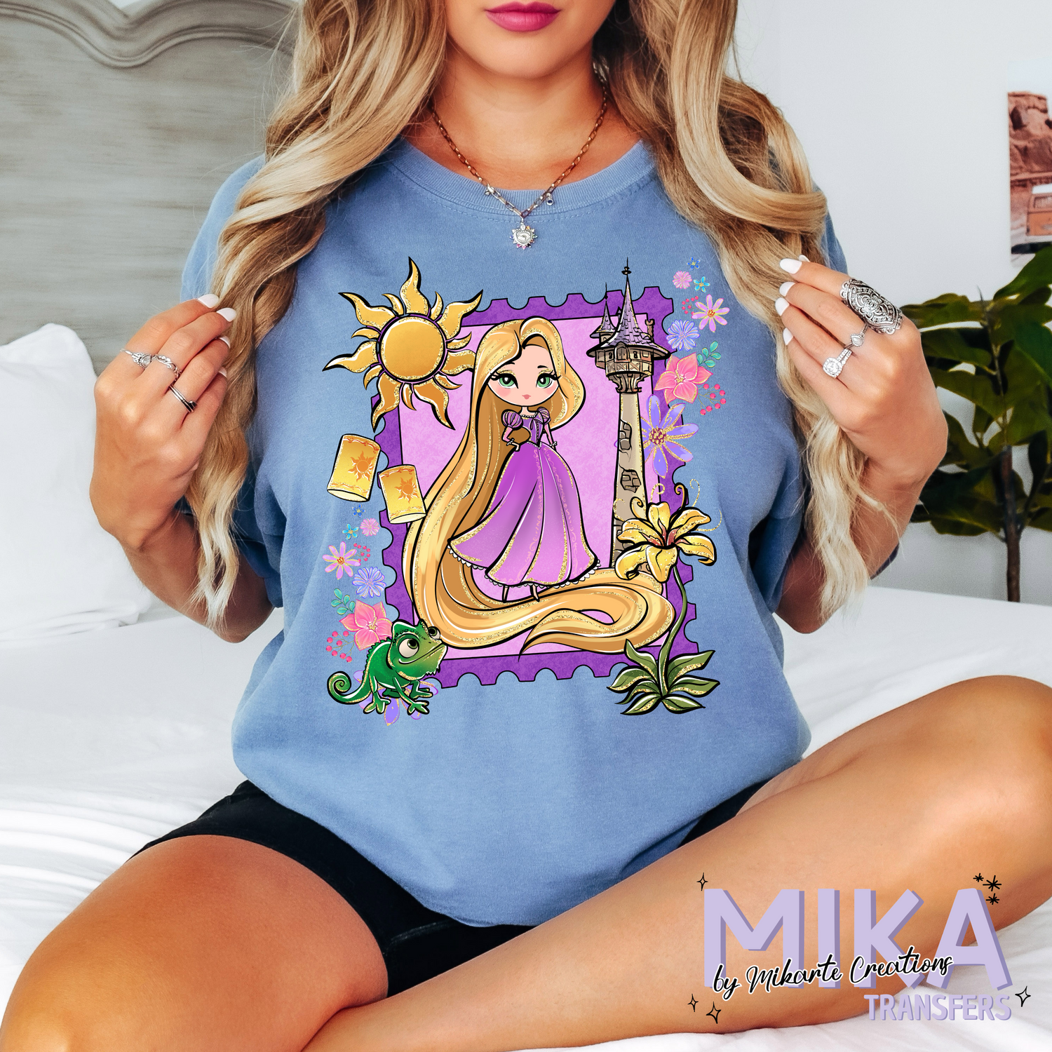 Long Hair Princess | DTF Transfer