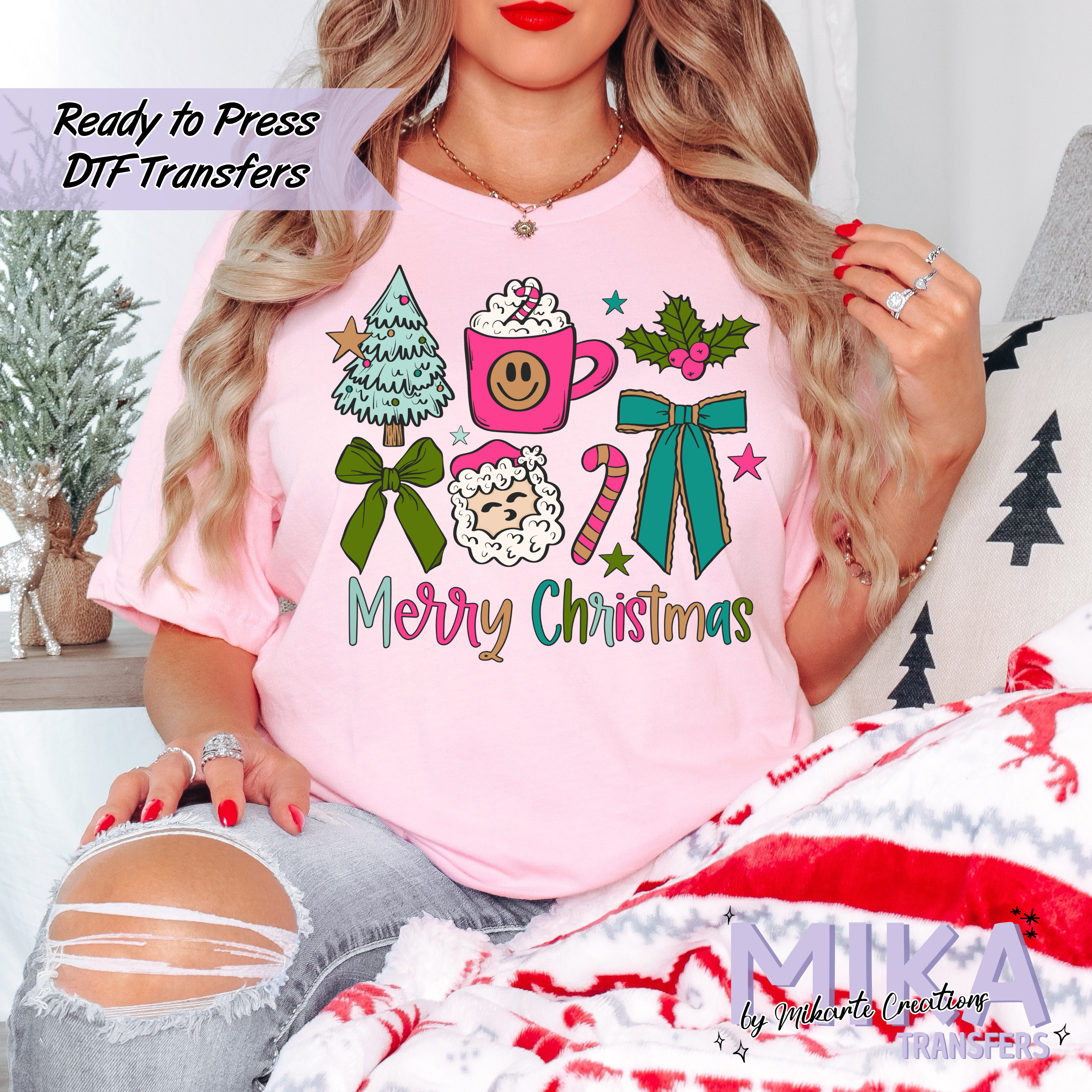 Merry Christmas | DTF Transfers