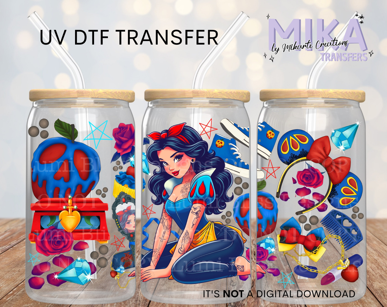 Snow W alt | UV DTF