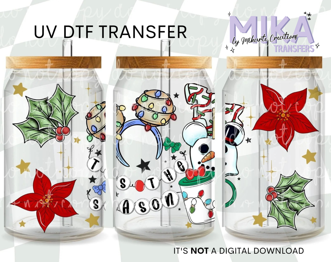 Christmas Tis the Season | UV DTF