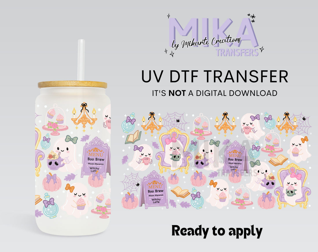 Ghost Cafe | UV DTF