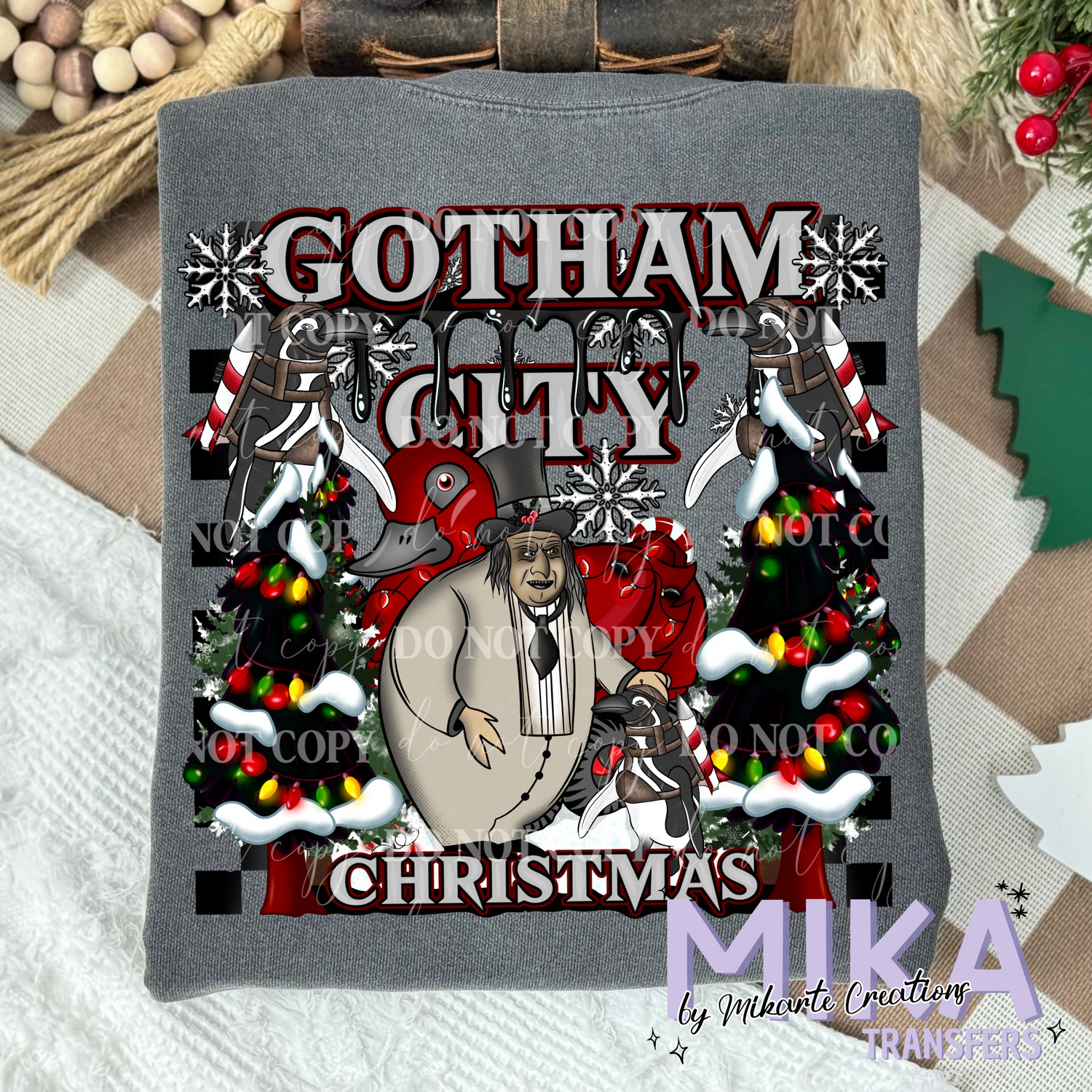 Gotham City Christmas | DTF Transfer