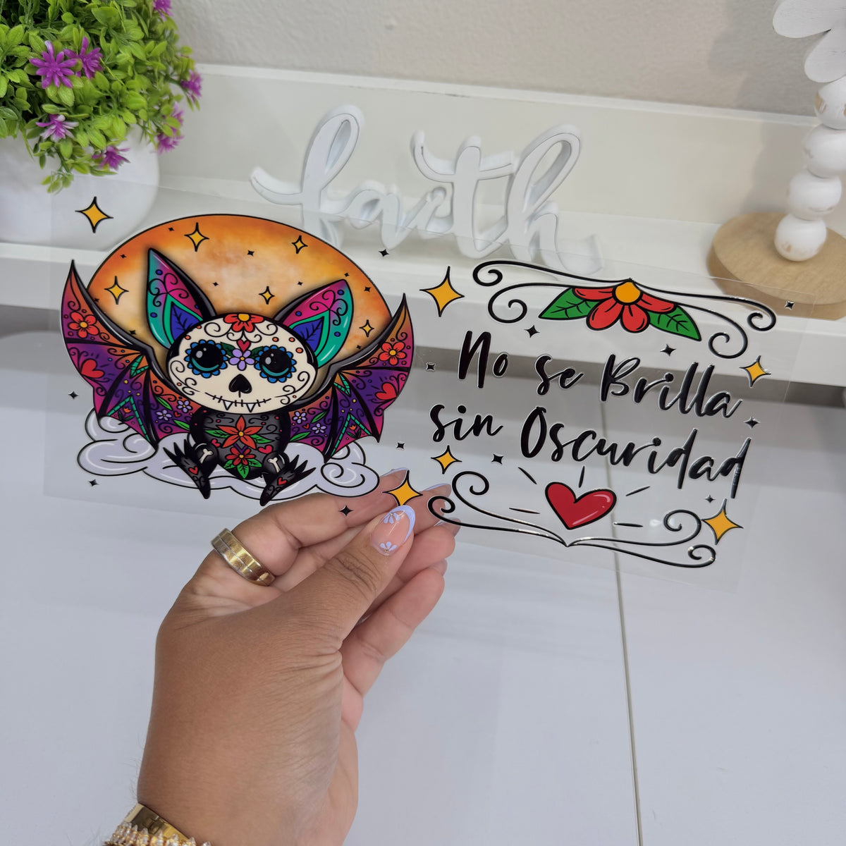 Bat Alebrije | UV DTF Wrap