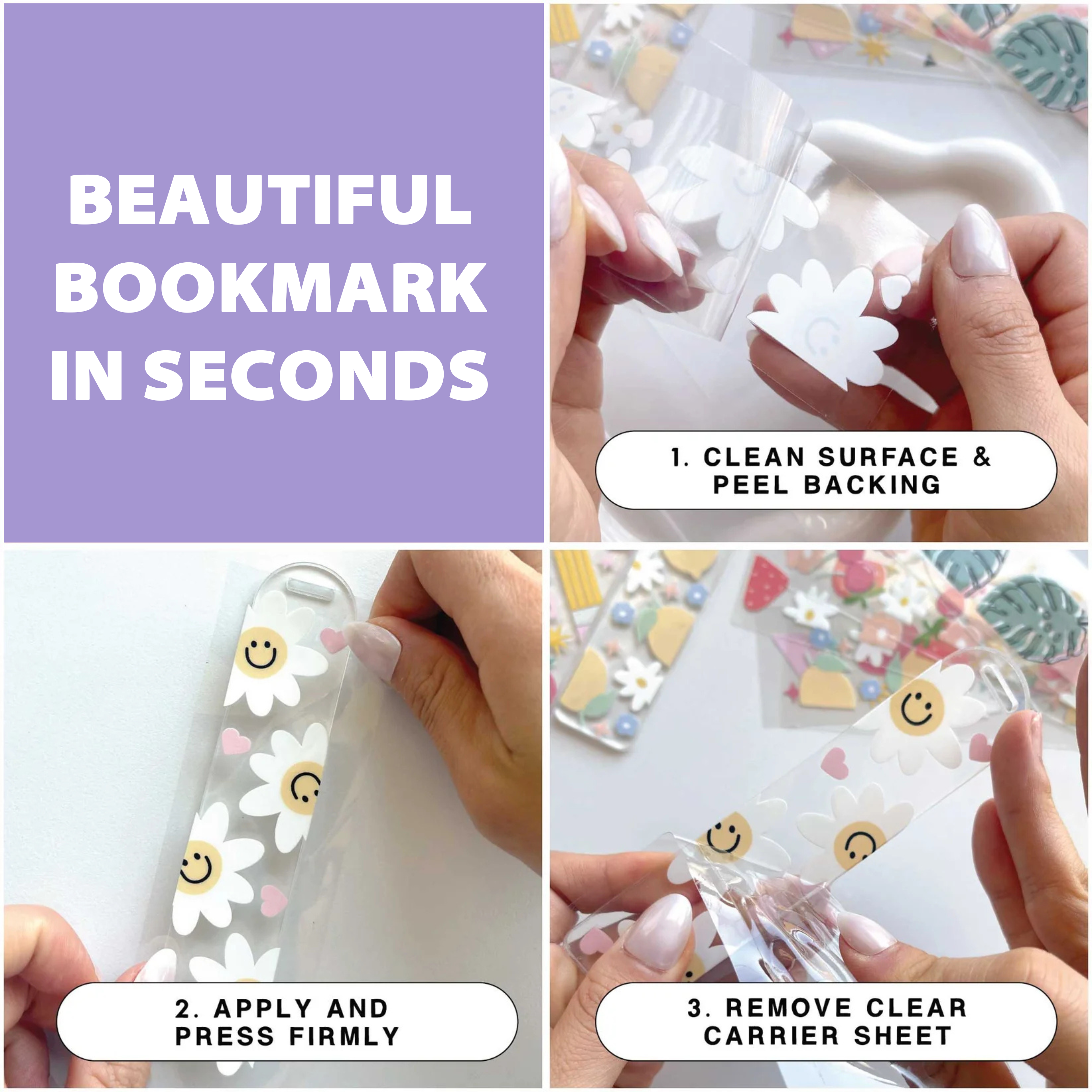 born to read | Bookmark UV DTF