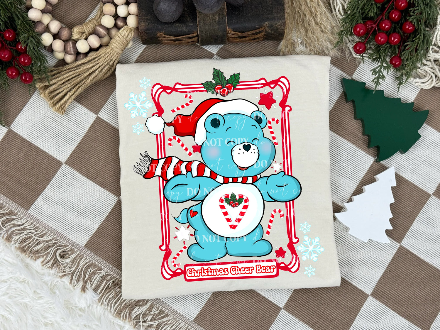 Christmas Cheer Bear | DTF Transfer