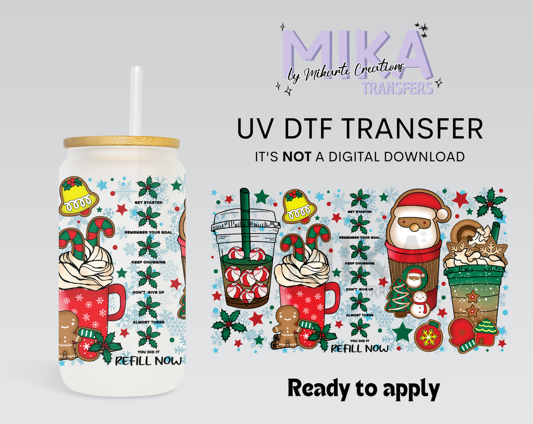 Christmas Cookie Refill | UV DTF