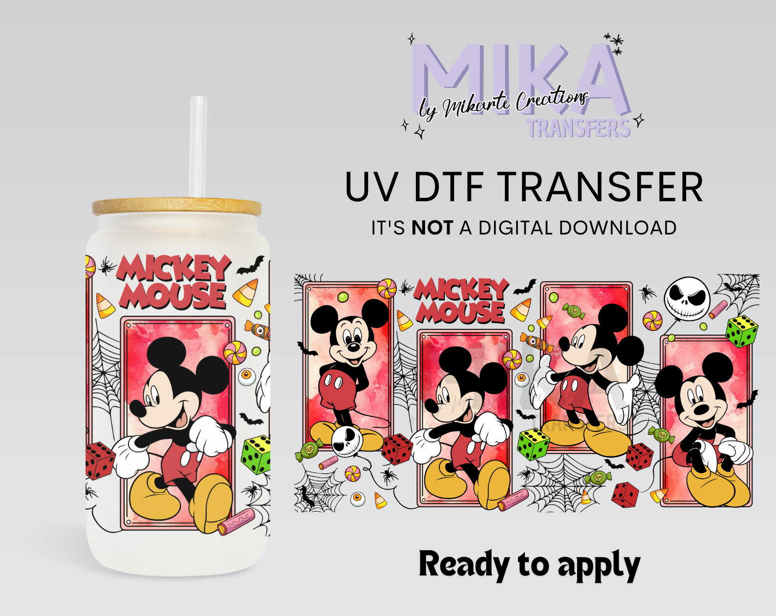 Halloween Boy Mouse | UV DTF