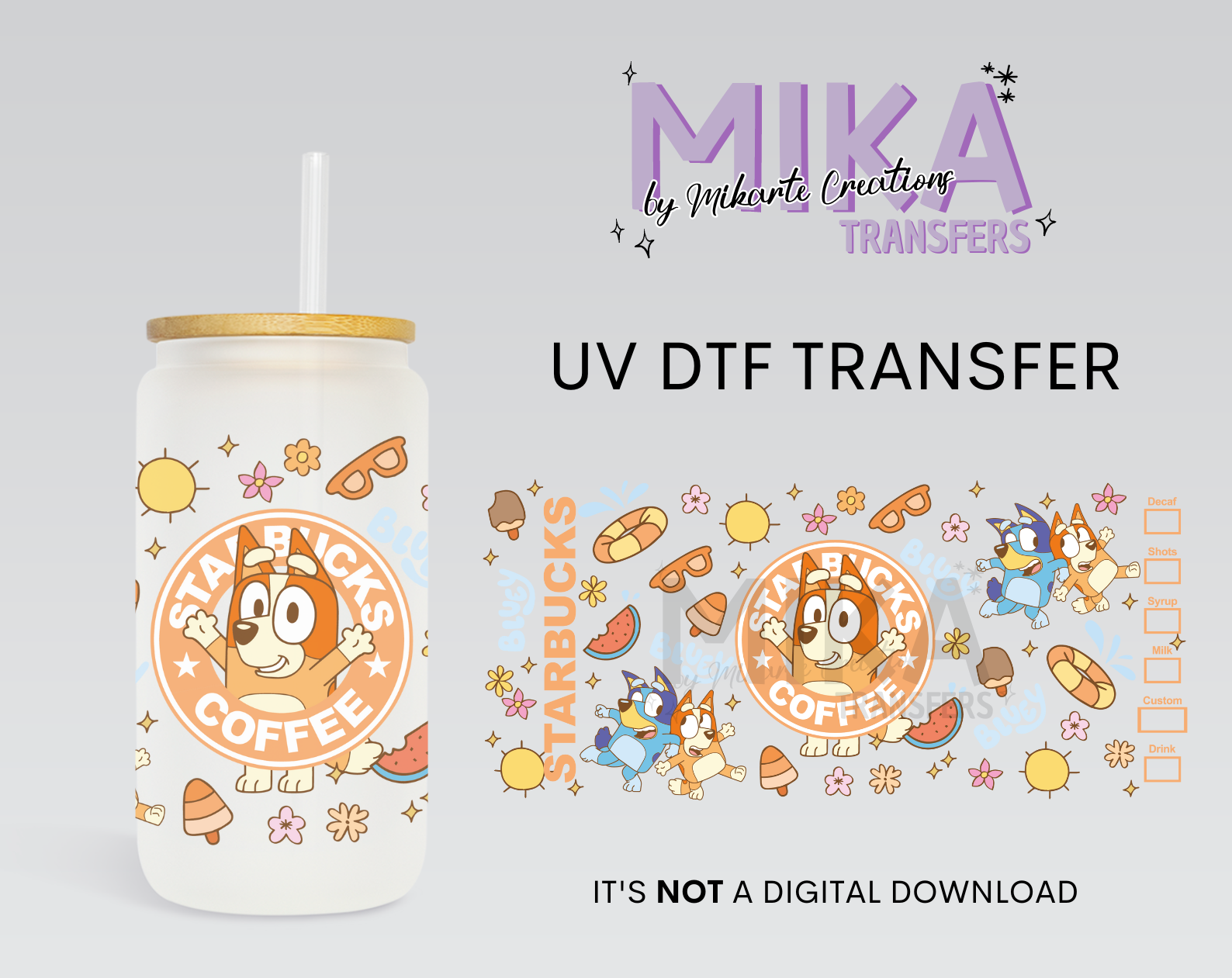 Bingo | UV DTF Wrap