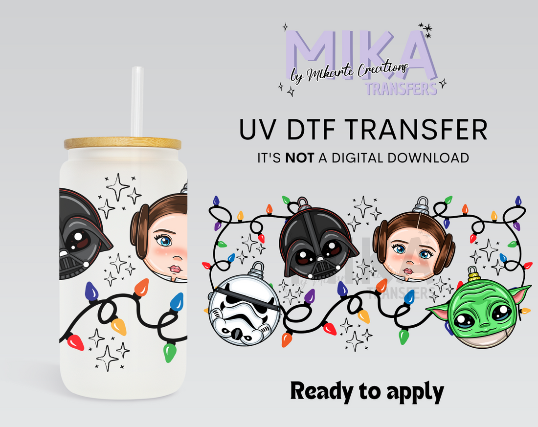 SW Ornaments | UV DTF