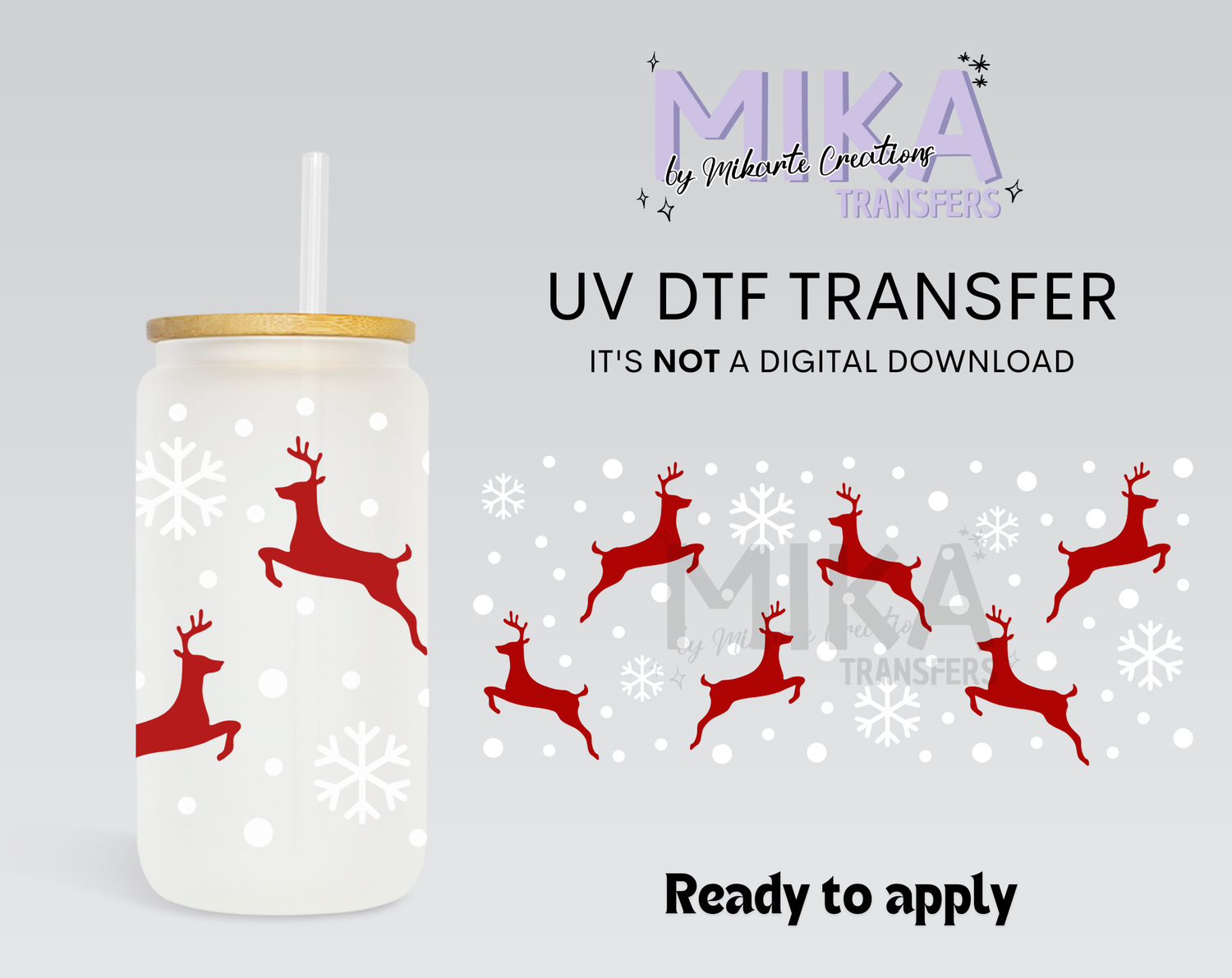 Reindeer | UV DTF
