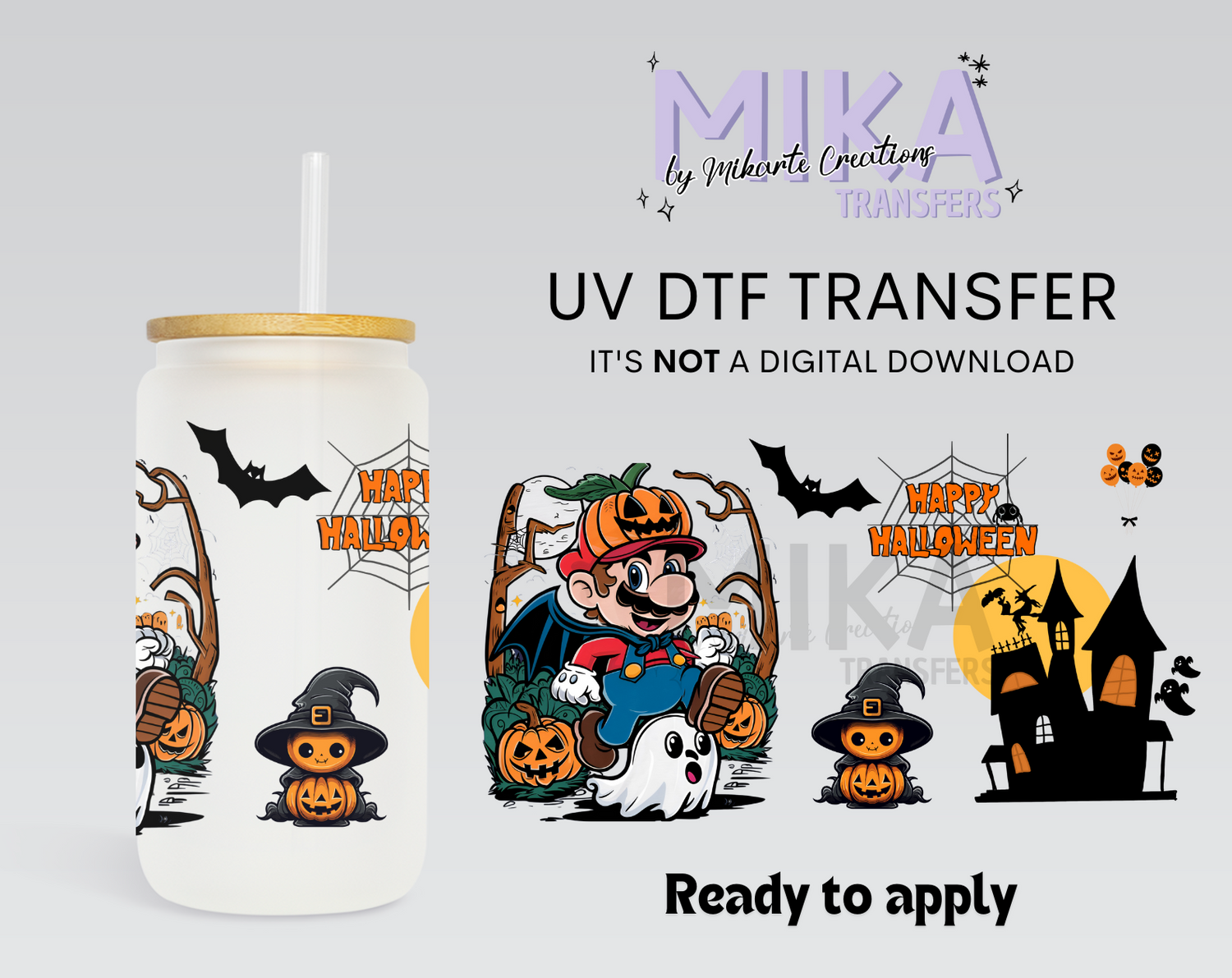 Happy Halloween | UV DTF