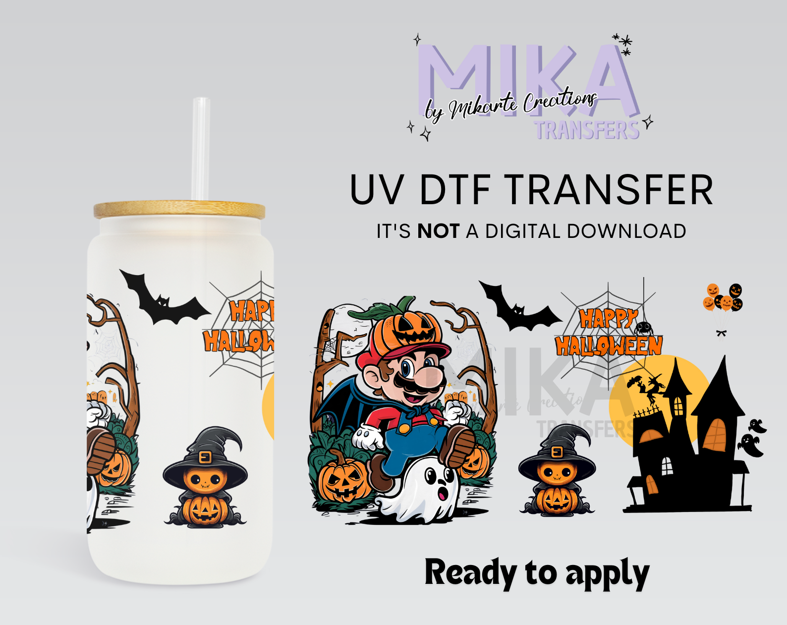 Happy Halloween | UV DTF