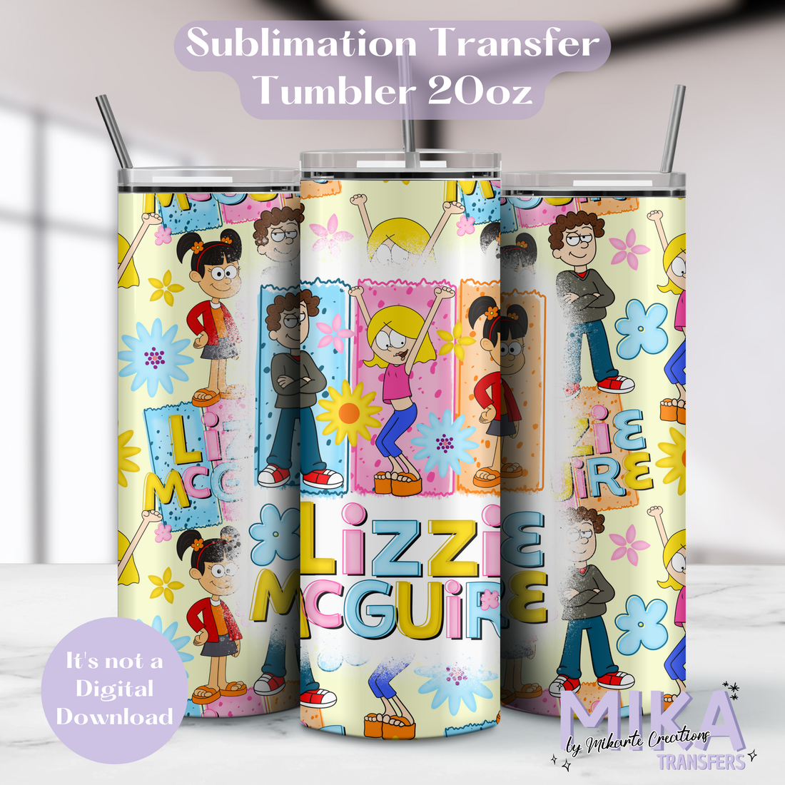 Liz M | Tumbler Sublimation Transfer