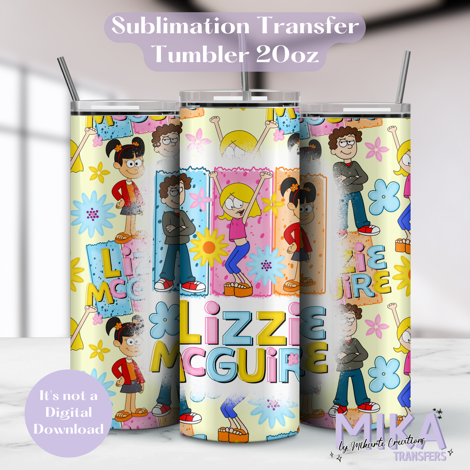 Liz M | Tumbler Sublimation Transfer