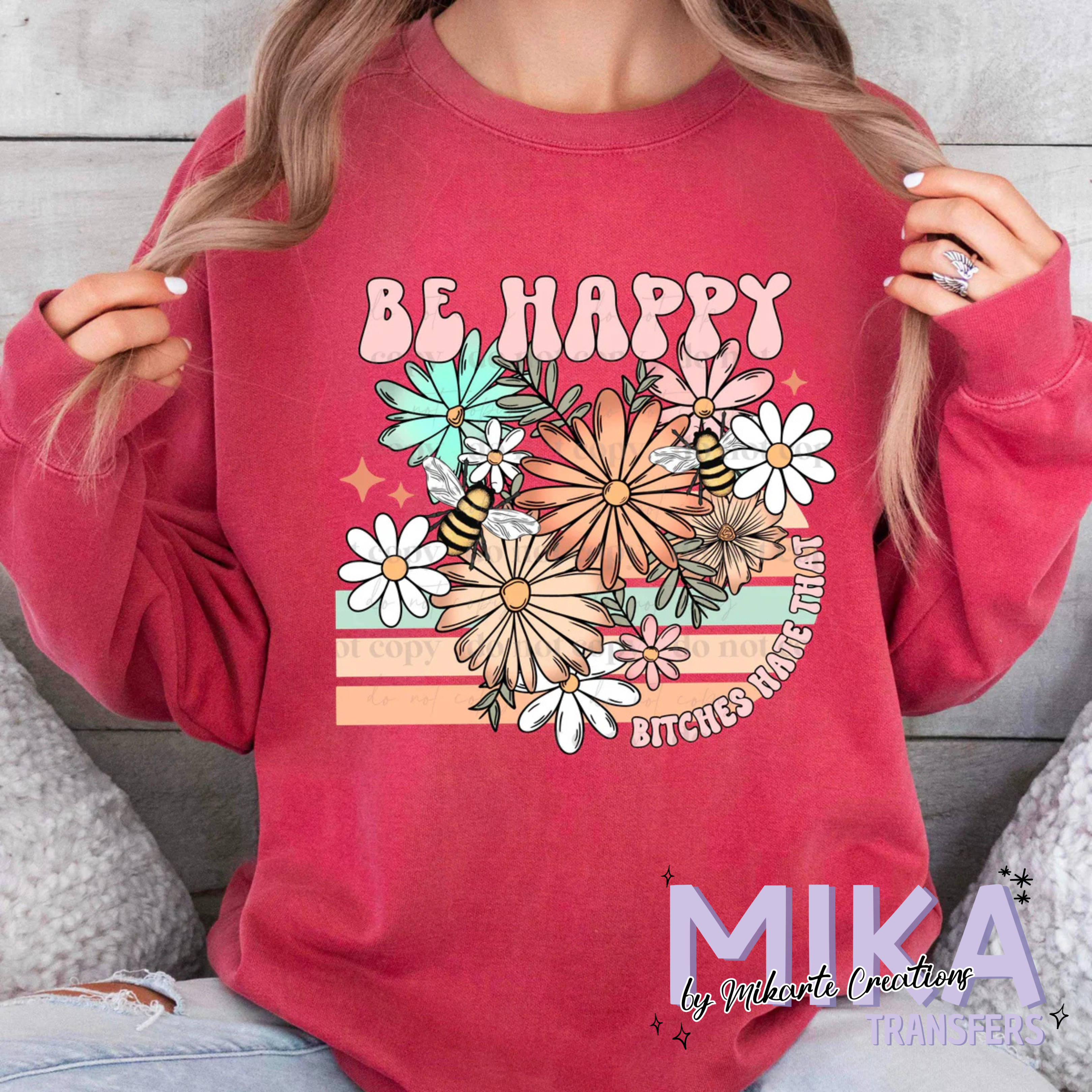 Be Happy | DTF Transfer