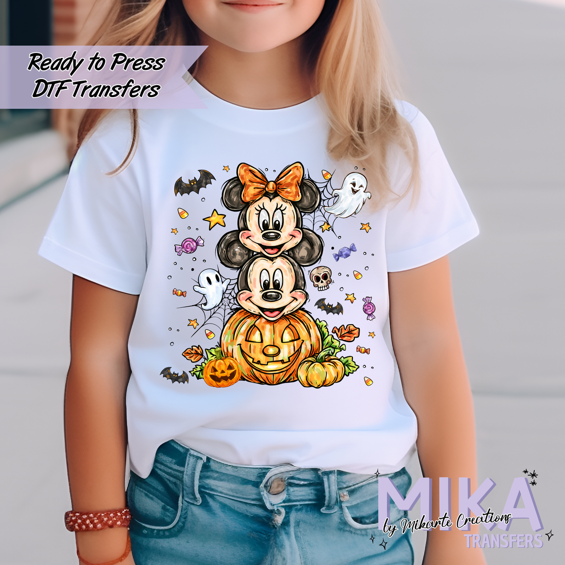 Mouse Halloween | DTF transfers