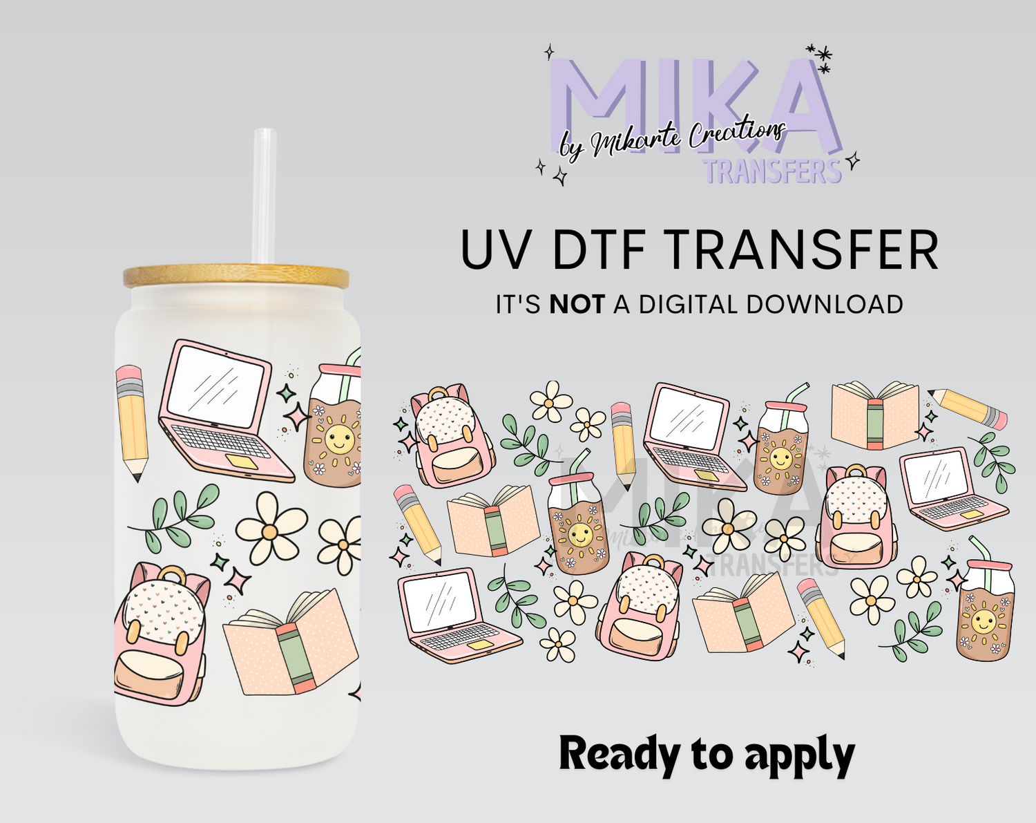 Floral School | UV DTF