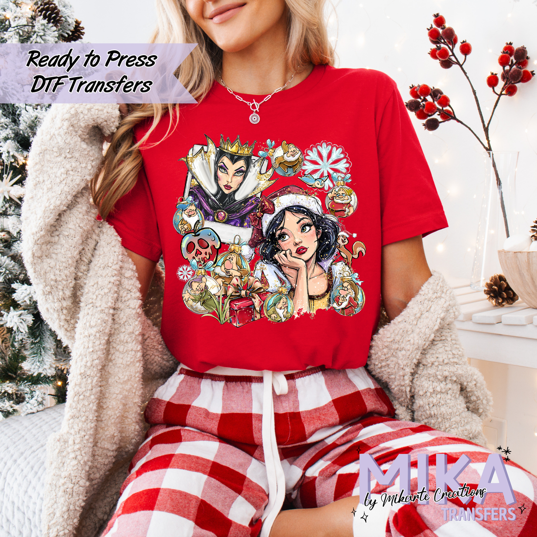 Snow Christmas | DTF transfers