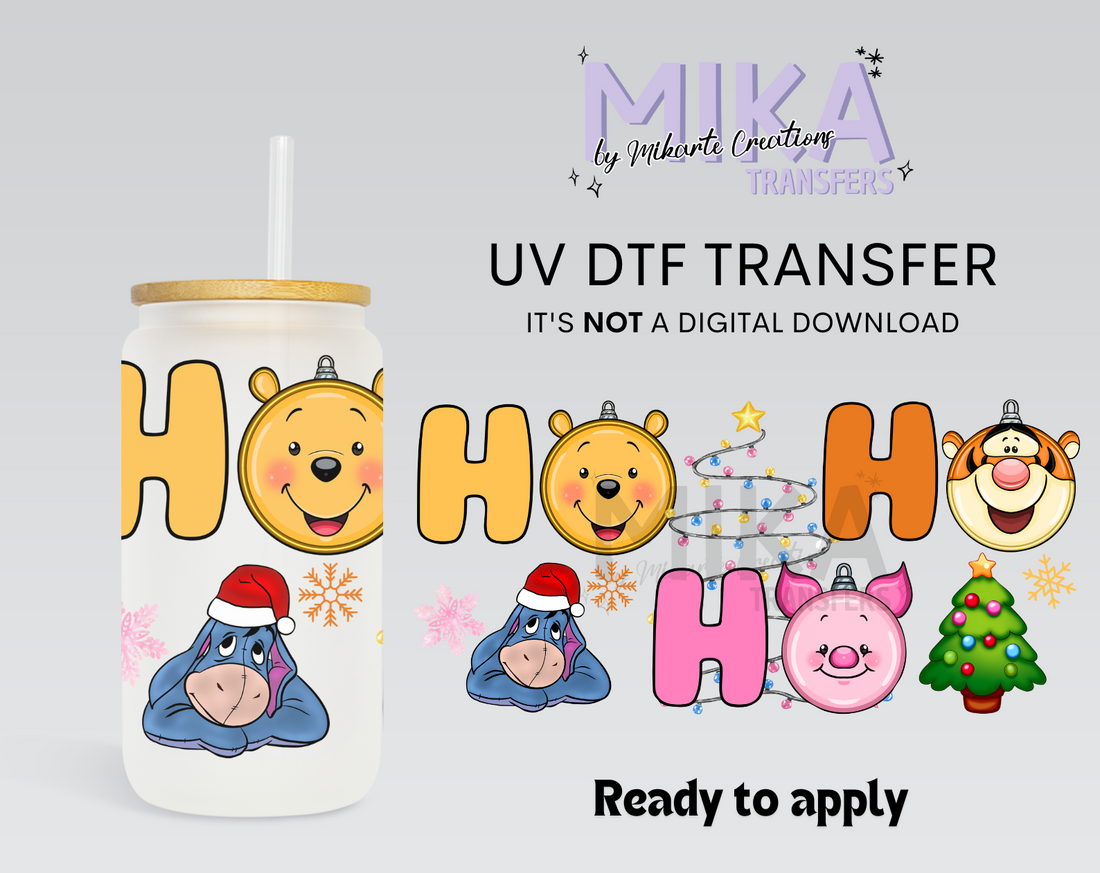 Bear  Ornaments | UV DTF