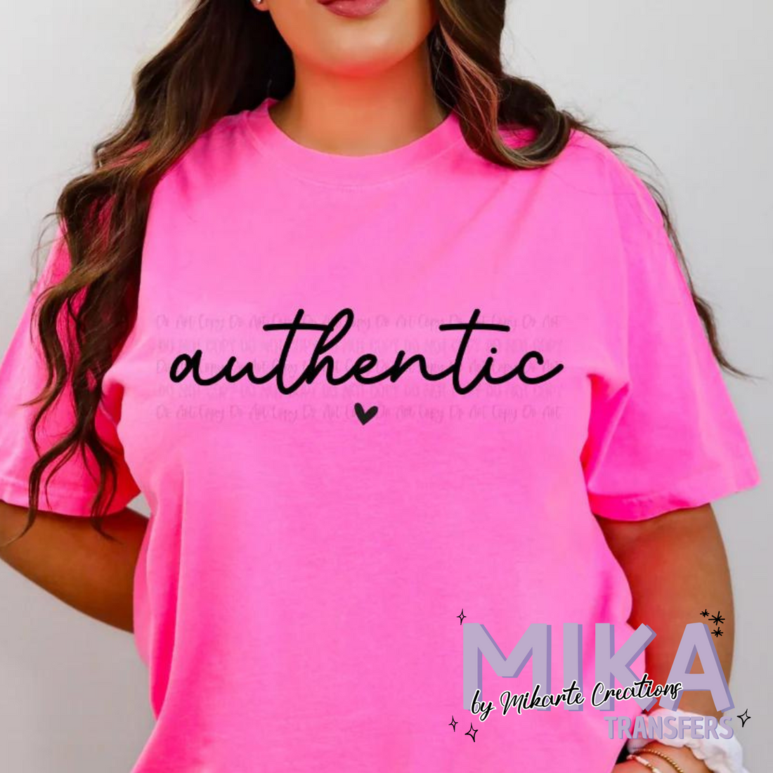 Authentic | Screen Print Transfer