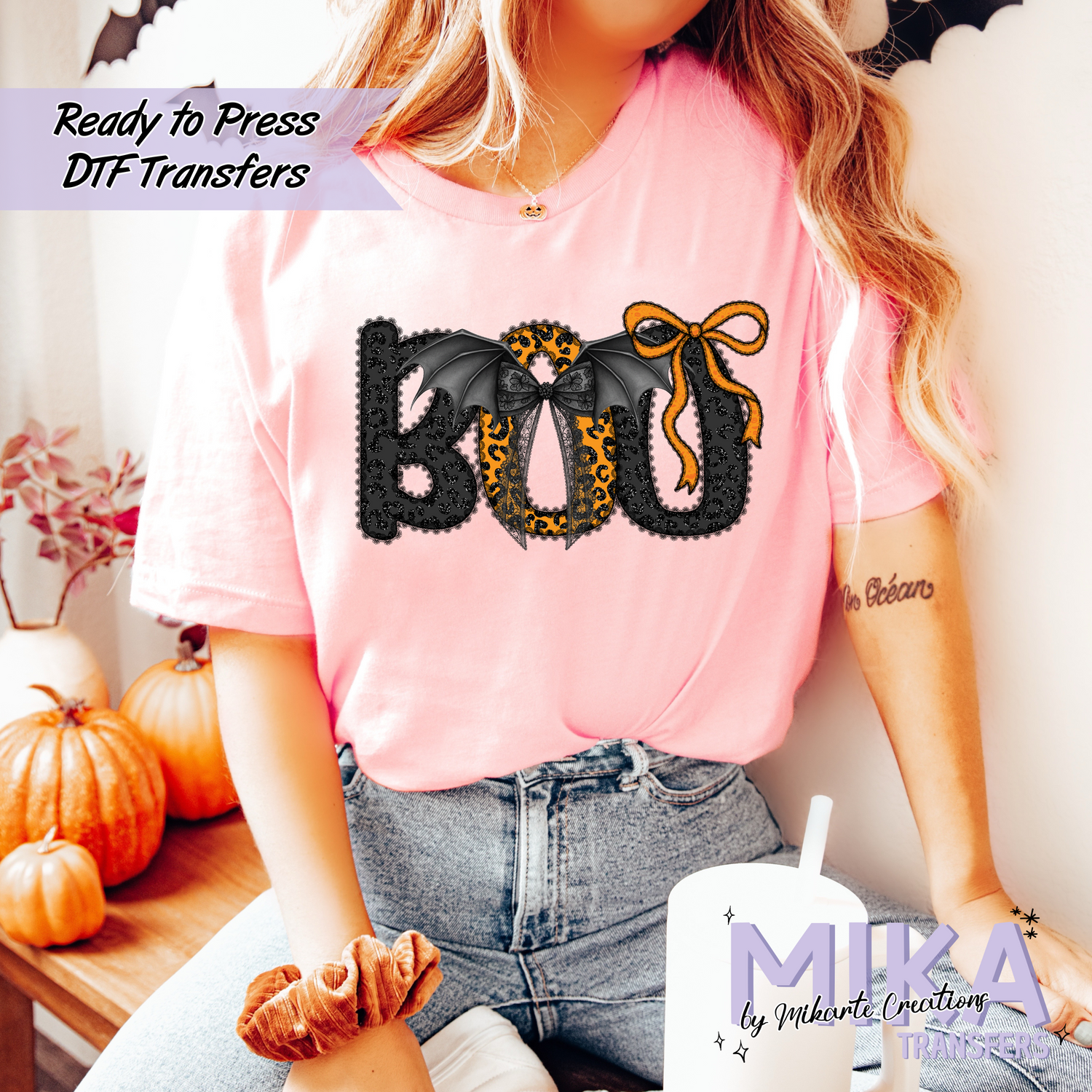 Bow Boo | DTF Transfer