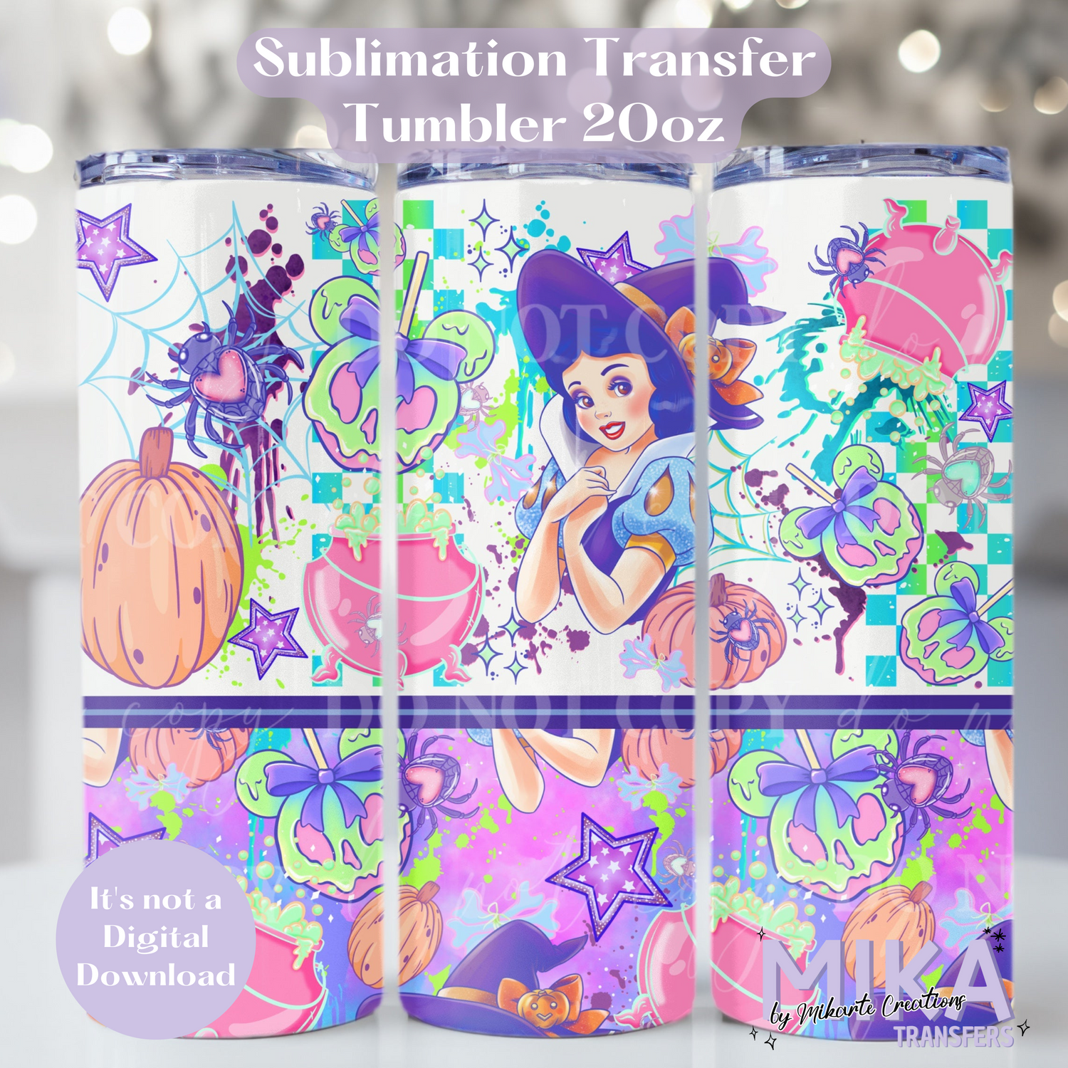 Spooky Snow | Tumbler Sublimation Transfer