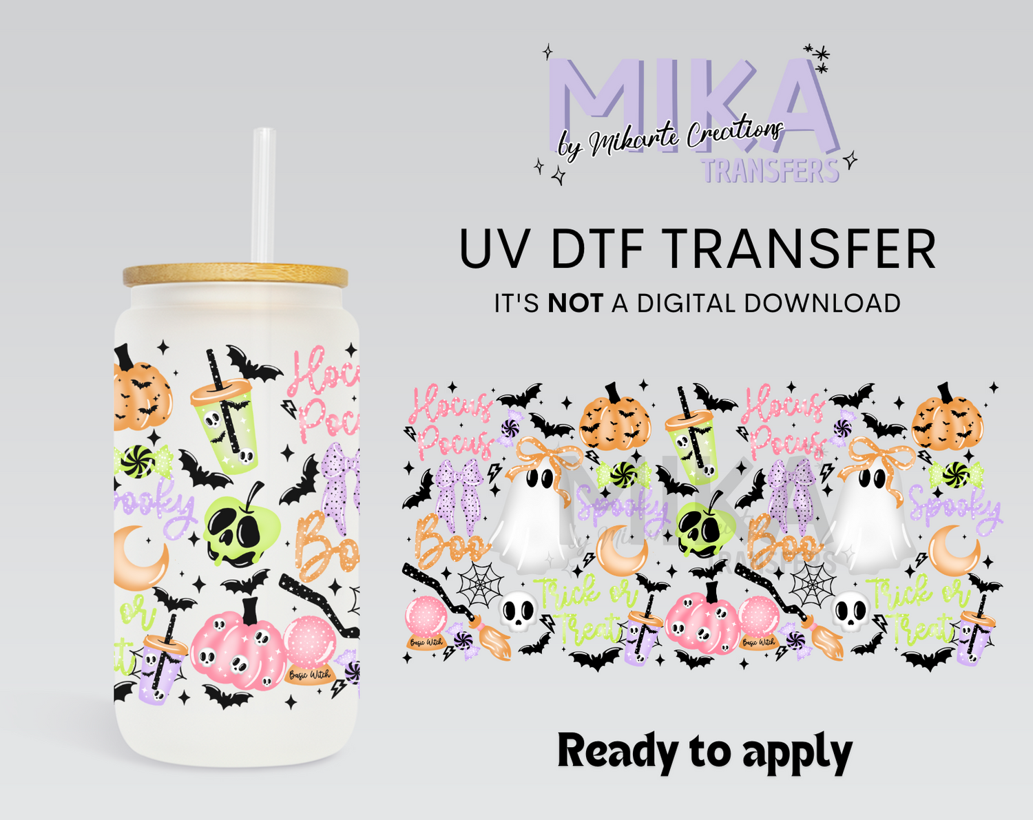 Spooky Collage | UV DTF
