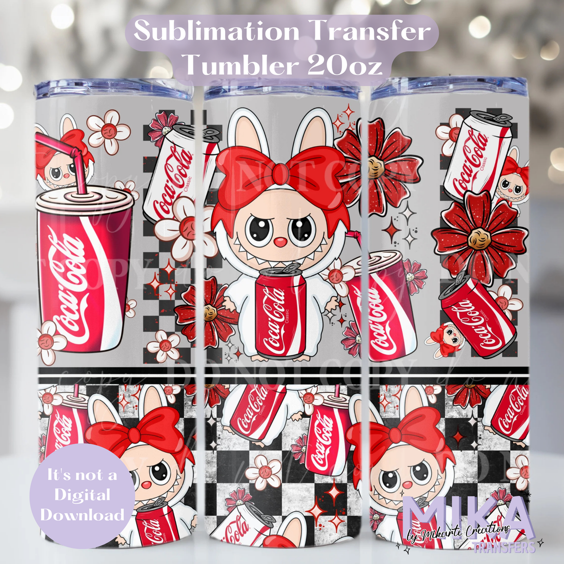 LAB Cola | Tumbler Sublimation Transfer