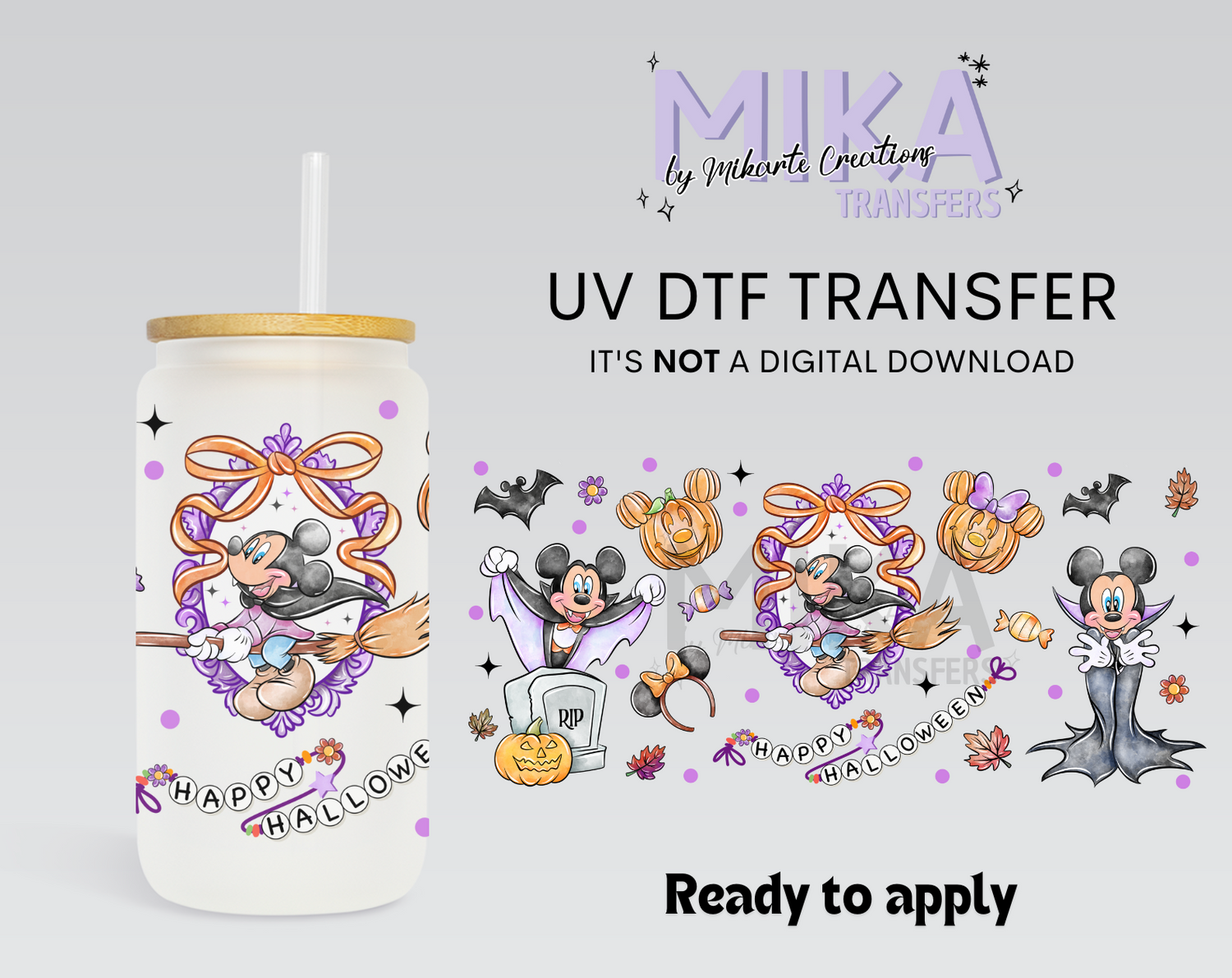 Happy Halloween | UV DTF