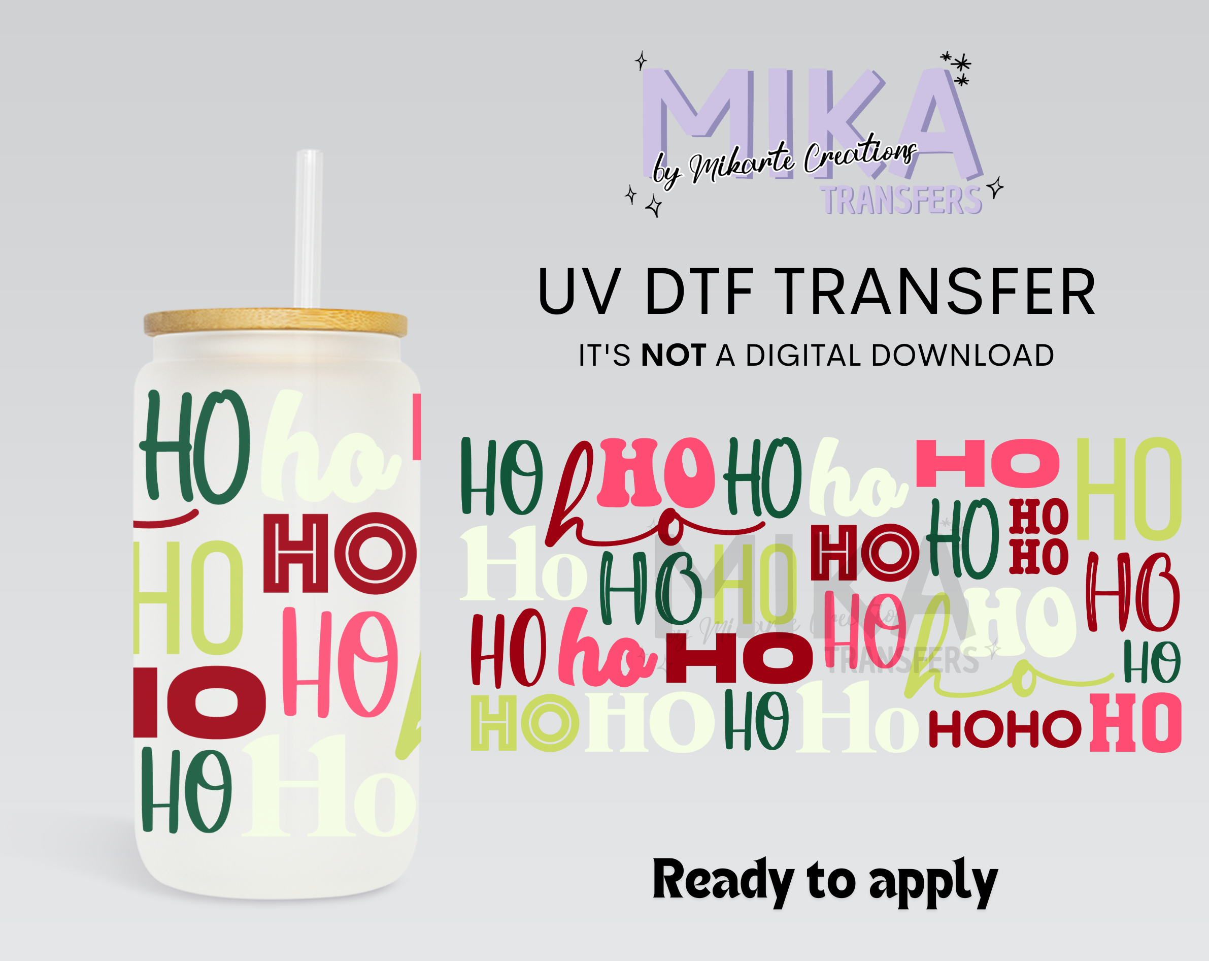 Ho Ho | UV DTF