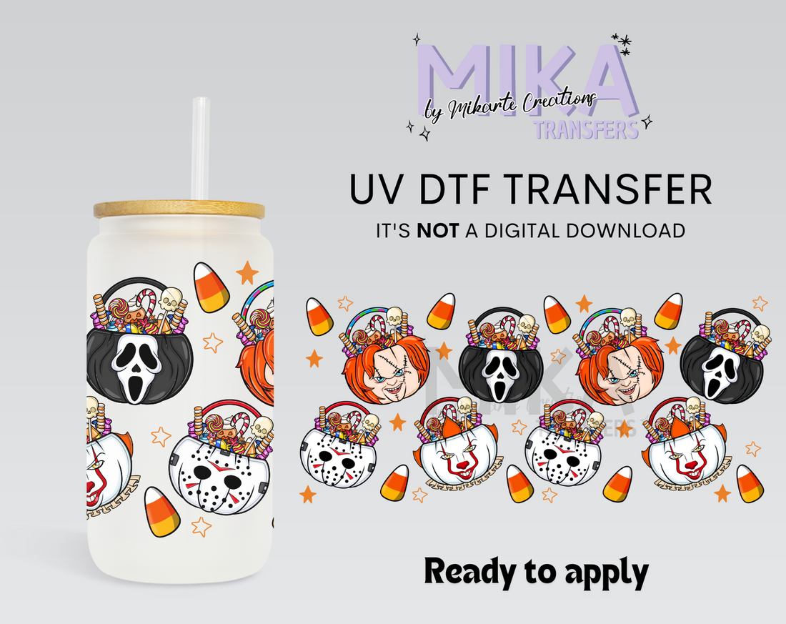Horror Buckets | UV DTF